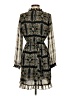 Hayden 100% Polyester Paisley Black Cocktail Dress Size S - photo 2