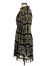 Hayden 100% Polyester Paisley Black Cocktail Dress Size S - photo 5