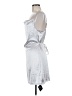 Zaful 100% Polyester Metallic Silver Cocktail Dress Size M - photo 5