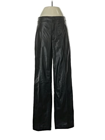 Zara Faux Leather Pants (view 1)