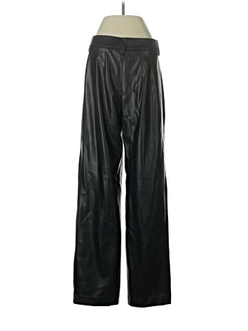 Zara Faux Leather Pants (view 2)