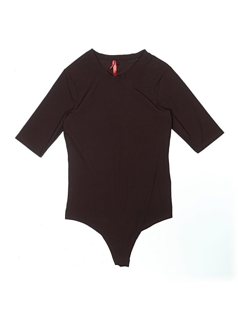 Pre-owned Spanx Bodysuit In Brown