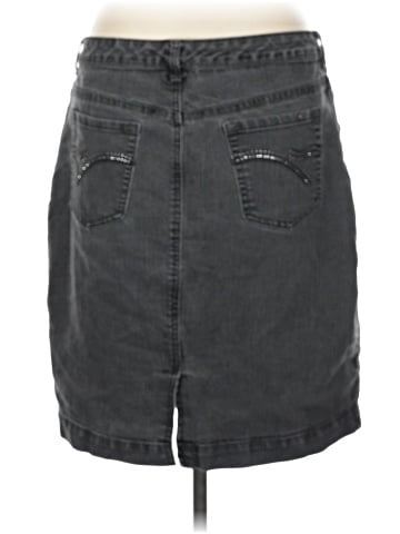 Gloria Vanderbilt Denim Skirt (view 2)