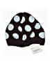 Gymboree Polka Dots Blue Brown Beanie Size 5 - 7 - photo 1