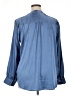 Maurices Blue Long Sleeve Blouse Size XL - photo 2