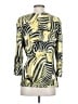 Soft Works Yellow 3/4 Sleeve Blouse Size S - photo 2