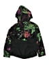 Nike 100% Polyester Floral Black Jacket Size XS (kids) - photo 2