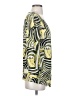Soft Works Yellow 3/4 Sleeve Blouse Size S - photo 4