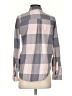 SO Checkered-gingham Gray Long Sleeve Button-Down Shirt Size S - photo 2