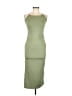 Shein Solid Green Cocktail Dress Size 6 - photo 1