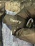Theory Blue 3/4 Sleeve Blouse Size 00 - photo 7