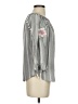 Grace 100% Lyocell Gray 3/4 Sleeve Blouse Size S - photo 4
