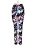 Unbranded Floral Black Active Pants Size S - photo 1