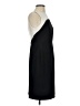 Worthington 100% Polyester Color Block Black Cocktail Dress Size 4 - photo 4