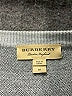Burberry Checkered-gingham Gray Wool Pullover Sweater Size M - photo 8