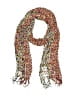 Unbranded 100% Viscose Tweed Burgundy Green Scarf One size - photo 1