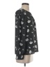 J.Crew Factory Store 100% Polyester Black Long Sleeve Blouse Size XS - photo 4