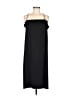 H&M 100% Polyester Solid Black Casual Dress Size M - photo 1