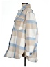 H&M Plaid Tan Coat Size L - photo 5