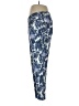 Frances Valentine Print Blue Casual Pants Size 12 - photo 5