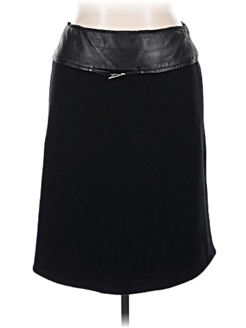 Lafayette 148 New York Faux Leather Skirt (view 1)
