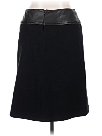 Lafayette 148 New York Faux Leather Skirt (view 2)