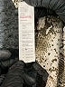 UK 2 LA 100% Polyester Animal Print Gold 3/4 Sleeve Blouse Size L - photo 8