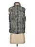 Jones New York Animal Print Silver Vest Size S (estimated, petite) - photo 1