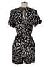 Rails Animal Print Black Romper Size M - photo 2