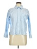 Design History 100% Cotton Blue Long Sleeve Button-Down Shirt Size M - photo 1