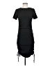 Shein Solid Black Casual Dress Size 4 - photo 1