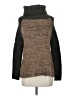 John & Jenn Tweed Brown Turtleneck Sweater Size XS - photo 1
