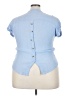 philosophy jr. studio Blue Short Sleeve Blouse Size 3X - photo 2