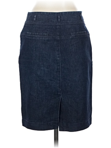 Kenneth Cole New York Denim Skirt (view 2)