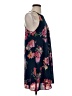 Everly Floral Blue Casual Dress Size S - photo 4