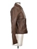 Jaclyn Smith 100% Polyurethane Brown Jacket Size S - photo 4