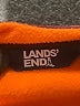 Lands' End 100% Polyester Orange Sweatshirt Size 6 - 7 - photo 3