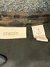 Chico's Animal Print Brown Long Sleeve Blouse Size Med (1) - photo 7