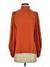 Vince Camuto 100% Polyester Orange Long Sleeve Blouse Size S - photo 1