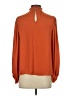 Vince Camuto 100% Polyester Orange Long Sleeve Blouse Size S - photo 2