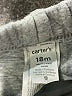 Carter's 100% Cotton Solid Gray Sweatpants 12-18 MO / 18 MO - photo 3