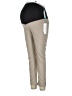Tribal Color Block Tan Ivory Active Pants Size 4 - photo 1