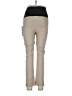 Tribal Color Block Tan Ivory Active Pants Size 4 - photo 2