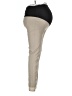 Tribal Color Block Tan Ivory Active Pants Size 4 - photo 4