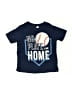 Carter's 100% Cotton Blue Short Sleeve T-Shirt 9-12 MO / 12 MO - photo 1