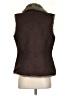 Crosby 100% Polyester Brown Faux Fur Vest Size XS - photo 2
