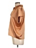 Rachel Zoe Brown Tan Short Sleeve Blouse Size L - photo 5