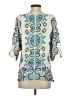 Ella Moss 100% Rayon Ivory 3/4 Sleeve Blouse Size S - photo 2