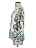 Ella Moss 100% Rayon Ivory 3/4 Sleeve Blouse Size S - photo 5