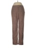 Milly Plaid Brown Dress Pants Size 6 - photo 1